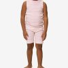 Pajamas For Peace Tal Stripe Baby Boys And Girls 2-Piece Pajama Set