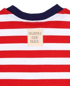 Pajamas For Peace Love Stripe Baby Boys And Girls Coveralls -B.TEMPT’D Shop 20346039 fpx
