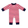 Pajamas For Peace Love Stripe Baby Boys And Girls Coveralls 1 Pajamas For Peace Love Stripe Baby Boys And Girls Coveralls -B.TEMPT’D Shop 20346041 fpx