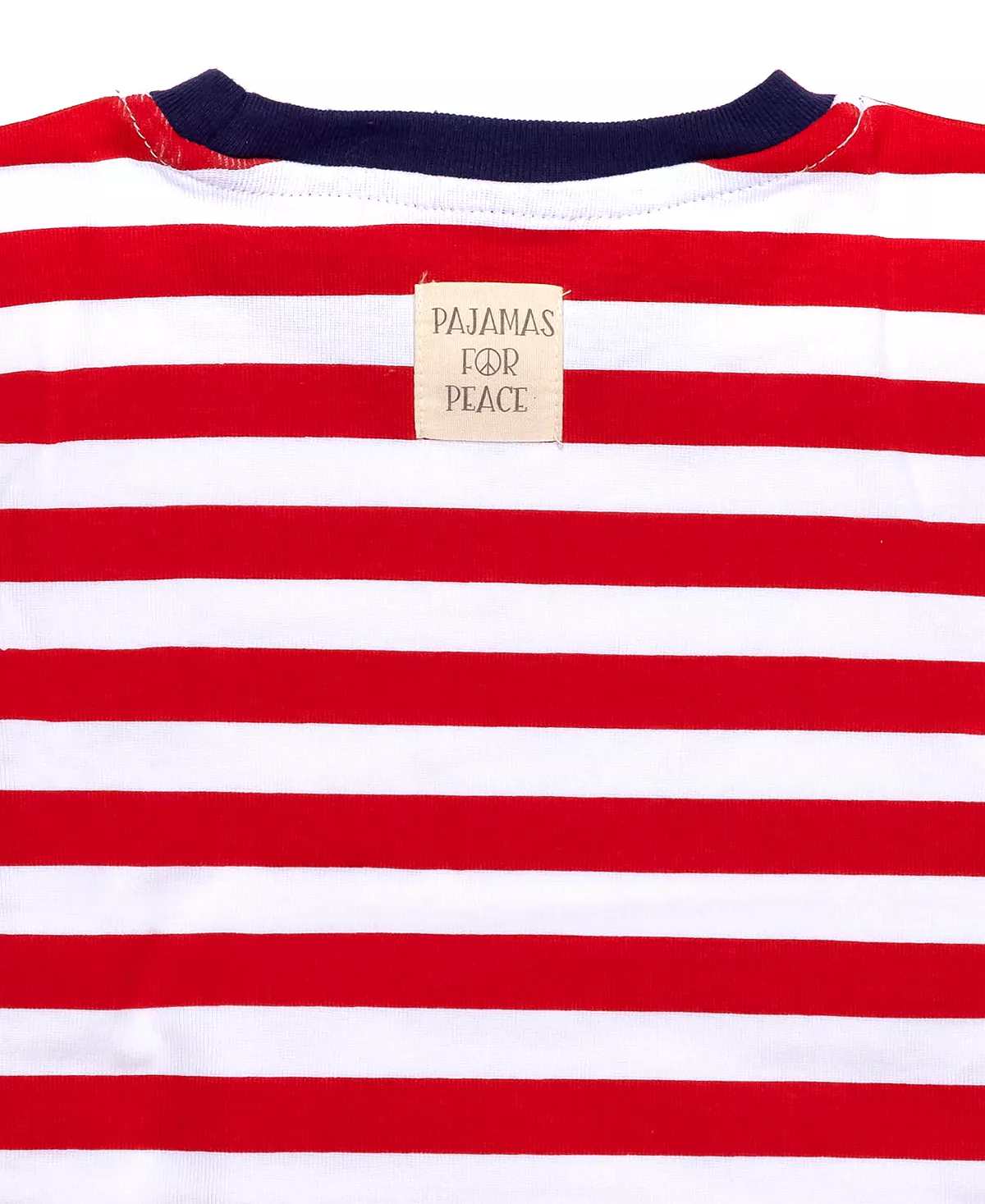 Love Stripe Little Boys And Girls 2-Piece Pajama Set Pajamas For Peace Love Stripe Little Boys And Girls 2-Piece Pajama Set -B.TEMPT’D Shop