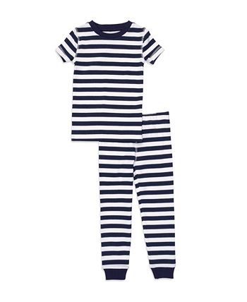 Nautical Stripe Baby Boys And Girls 2-Piece Pajama Set Pajamas For Peace Nautical Stripe Baby Boys And Girls 2-Piece Pajama Set -B.TEMPT’D Shop