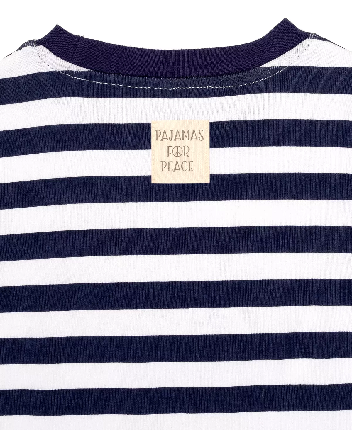 Nautical Stripe Little Boys And Girls 2-Piece Pajama Set Pajamas For Peace Nautical Stripe Little Boys And Girls 2-Piece Pajama Set -B.TEMPT’D Shop