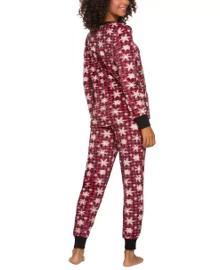 Felina Ultra-Soft Microfleece Pajama Set -B.TEMPT’D Shop 20376693 fpx