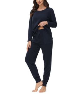 Beautyrest Women's Kangaroo Long Sleeve Top With Jogger Set 6 Beautyrest Women's Kangaroo Long Sleeve Top With Jogger Set -B.TEMPT’D Shop 20469245 fpx