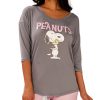 Munki Munki Peanuts Snoopy & Woodstock Pajama T-Shirt 2 Munki Munki Peanuts Snoopy & Woodstock Pajama T-Shirt -B.TEMPT’D Shop 20527665 fpx