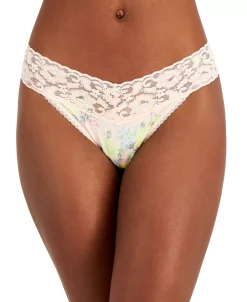 INC International Concepts Women's Lace-Trim Thong Underwear, Created For Macy's -B.TEMPT’D Shop 20549904 fpx