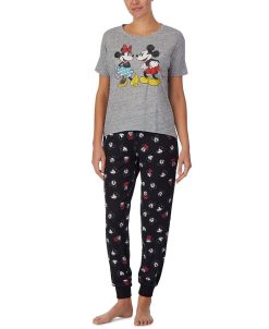 Disney Mickey & Minnie Short Sleeve Sleep T-Shirt