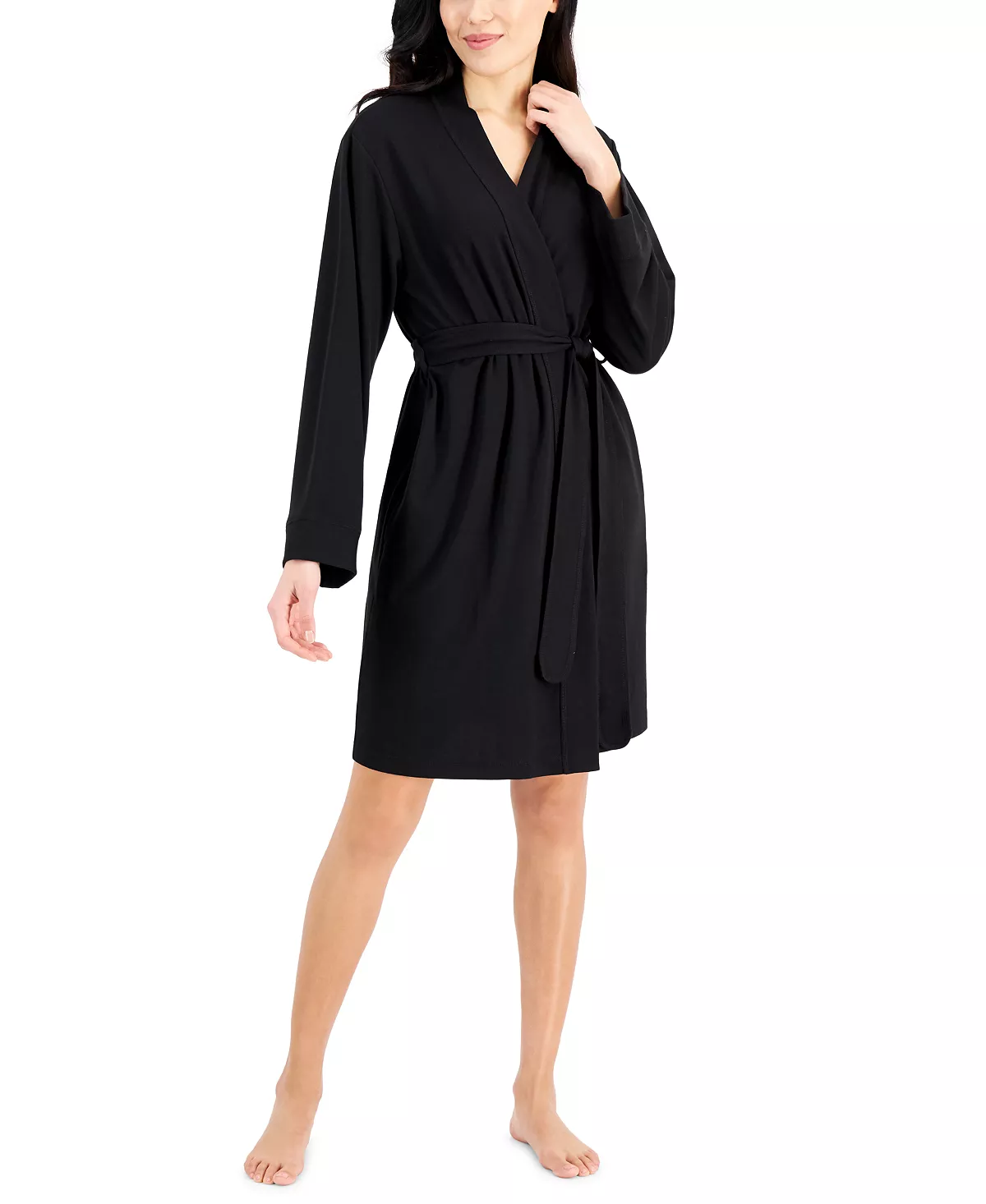 French Terry Wrap Robe, Created For Macy's Charter Club French Terry Wrap Robe, Created For Macy's -B.TEMPT’D Shop