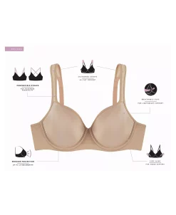 Bali Women's One Smooth U® Ultra Light Minimizer Underwire Bra DF3490 -B.TEMPT’D Shop 20655141 fpx