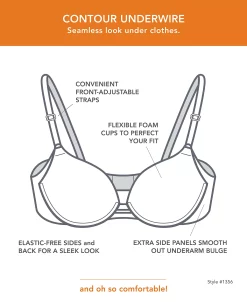 Warner's ® No Side Effects® Underarm-Smoothing Comfort Underwire Lightly Lined T-Shirt Bra 1356 6 Warner's ® No Side Effects® Underarm-Smoothing Comfort Underwire Lightly Lined T-Shirt Bra 1356 -B.TEMPT’D Shop 20655276 fpx