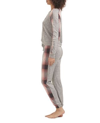 Women's Hacci Print Blocked Pajama Set Tommy Hilfiger Women's Hacci Print Blocked Pajama Set -B.TEMPT’D Shop