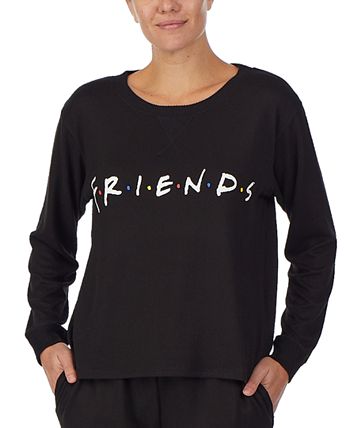 Long Sleeve Pajama Top Friends Long Sleeve Pajama Top -B.TEMPT’D Shop
