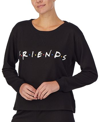 Long Sleeve Pajama Top Friends Long Sleeve Pajama Top -B.TEMPT’D Shop