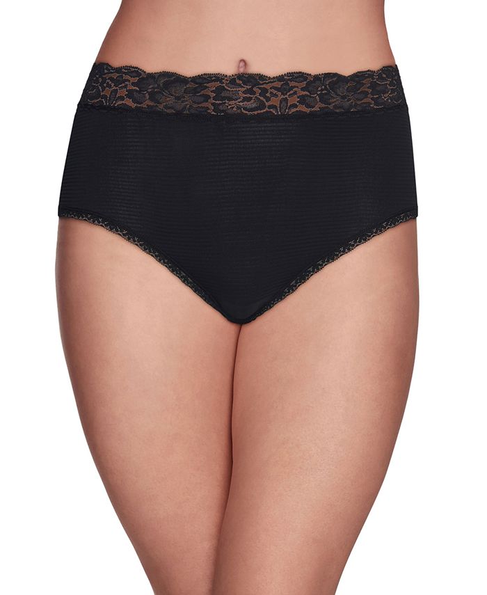 lattering Lace Stretch Brief Underwear 13281, Also Available In Extended Sizes Vanity Fair® Lattering Lace Stretch Brief Underwear 13281, Also Available In Extended Sizes -B.TEMPT’D Shop
