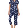Cuddl Duds Printed Short Sleeve Notch-Collar Cropped Pajama Set 1 Cuddl Duds Printed Short Sleeve Notch-Collar Cropped Pajama Set -B.TEMPT’D Shop 20926201 fpx