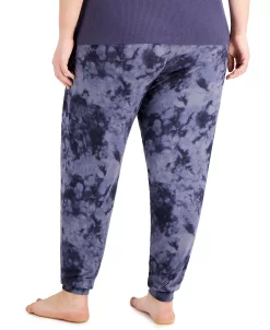 Jenni Plus Size Printed Smocked Jogger Pajama Pants, Created For Macy's -B.TEMPT’D Shop 21011892 fpx