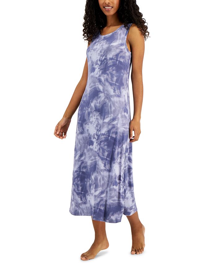 Women's Sleeveless Crewneck Nightgown, Created For Macy's Alfani Women's Sleeveless Crewneck Nightgown, Created For Macy's -B.TEMPT’D Shop