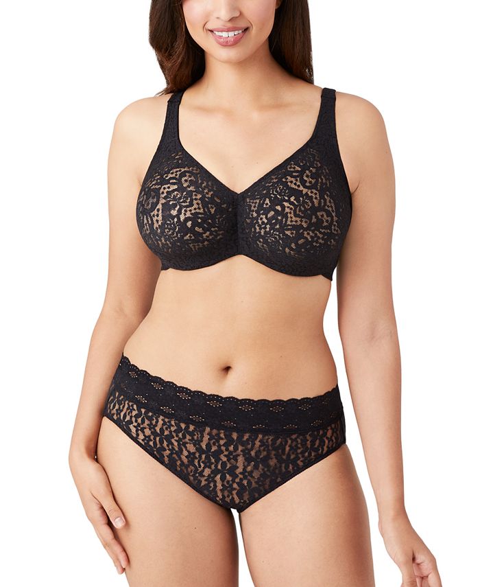 Full Figure Halo Lace Bra 65547 Wacoal Full Figure Halo Lace Bra 65547 -B.TEMPT’D Shop