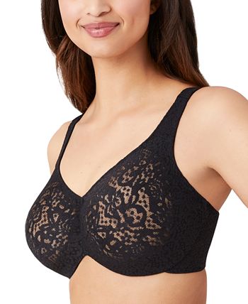 Full Figure Halo Lace Bra 65547 Wacoal Full Figure Halo Lace Bra 65547 -B.TEMPT’D Shop