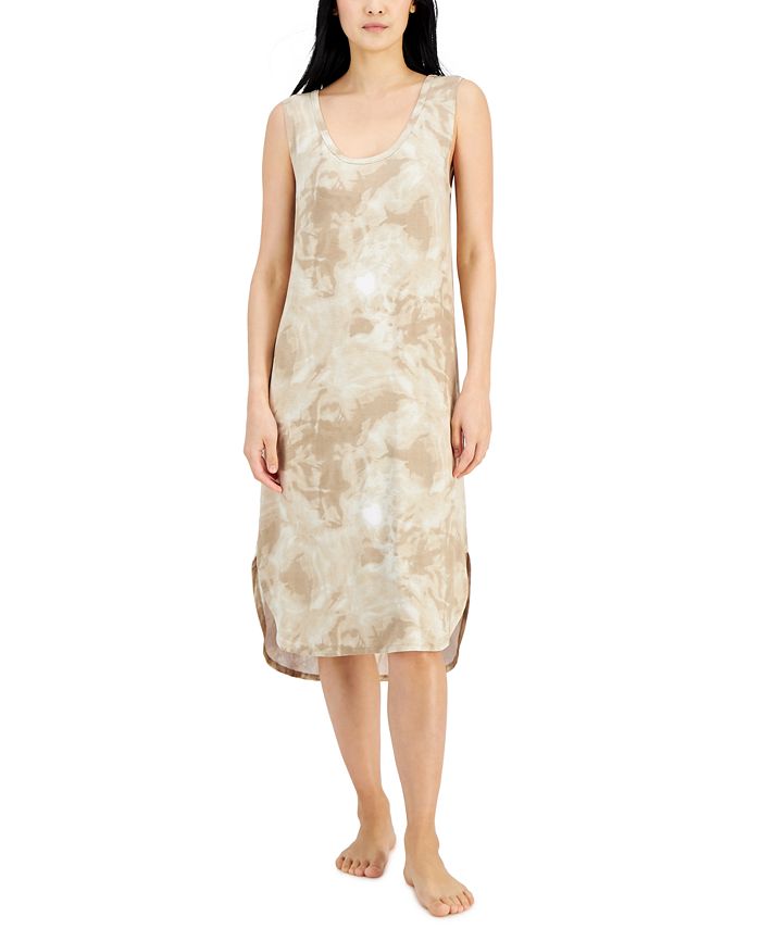 Women's Side Slit Chemise Nightgown, Created For Macy's Alfani Women's Side Slit Chemise Nightgown, Created For Macy's -B.TEMPT’D Shop