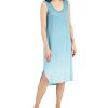 Alfani Women's Side Slit Chemise Nightgown, Created For Macy's