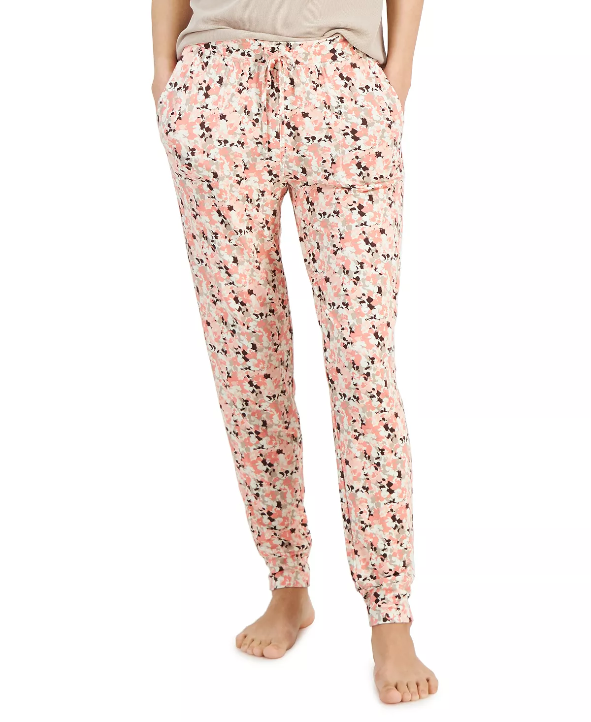 Women's Printed Jogger Pajama Pants, Created For Macy's Alfani Women's Printed Jogger Pajama Pants, Created For Macy's -B.TEMPT’D Shop