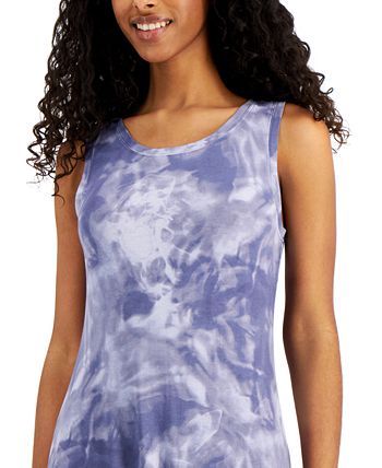 Women's Sleeveless Crewneck Nightgown, Created For Macy's Alfani Women's Sleeveless Crewneck Nightgown, Created For Macy's -B.TEMPT’D Shop