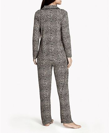 Women's Cat Love Ultra Soft Long-Sleeve Pajama Set MOOD Pajamas Women's Cat Love Ultra Soft Long-Sleeve Pajama Set -B.TEMPT’D Shop