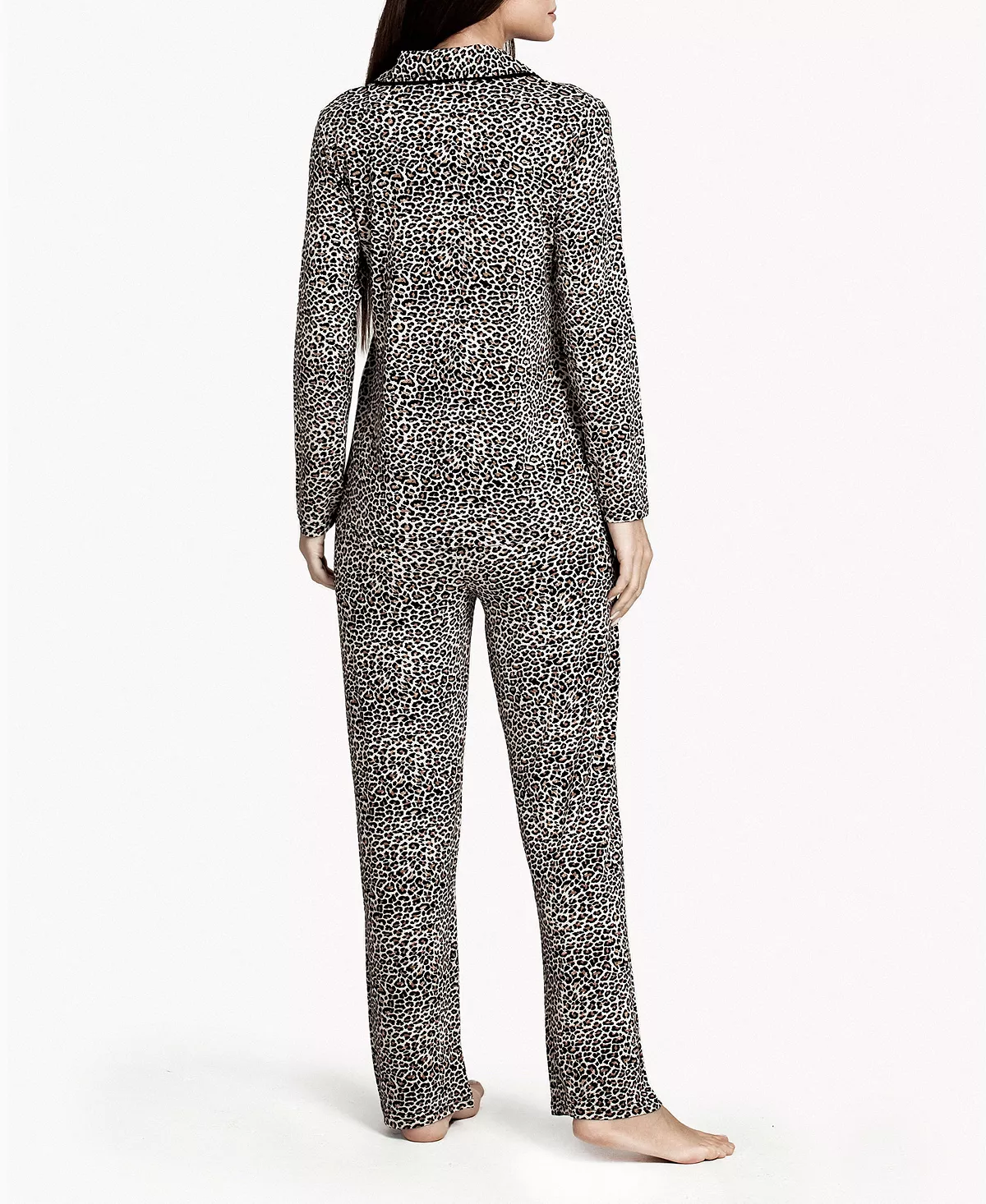 Women's Cat Love Ultra Soft Long-Sleeve Pajama Set MOOD Pajamas Women's Cat Love Ultra Soft Long-Sleeve Pajama Set -B.TEMPT’D Shop