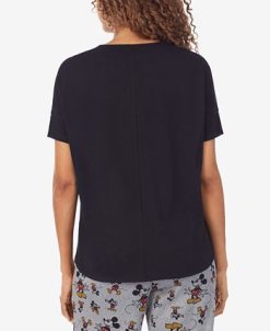 Disney Women's Mickey Mouse Printed Short-Sleeve Pajama Shirt 8 Disney Women's Mickey Mouse Printed Short-Sleeve Pajama Shirt -B.TEMPT’D Shop 21309276 fpx