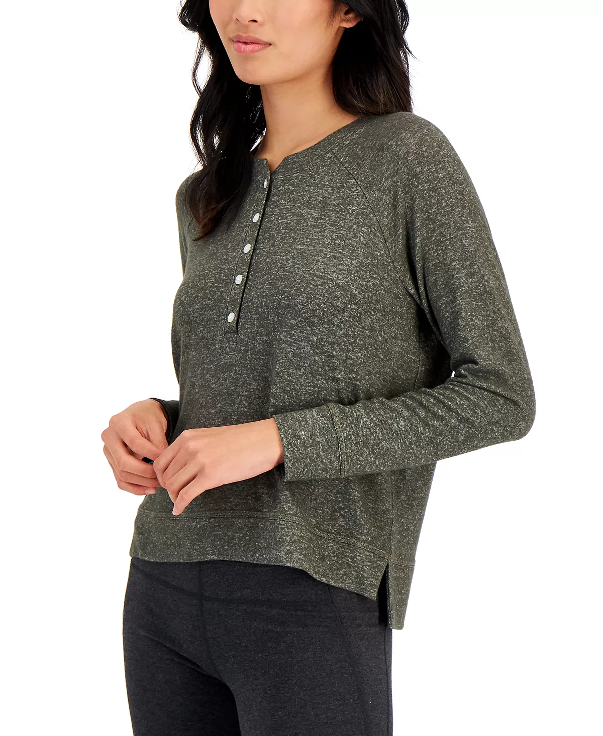 Women's Long-Sleeve Hacci Pajama Top, Created For Macy's Alfani Women's Long-Sleeve Hacci Pajama Top, Created For Macy's -B.TEMPT’D Shop