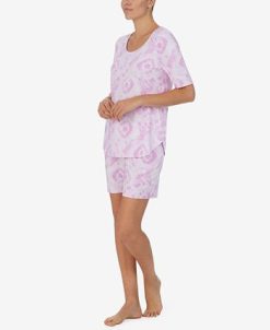 Ellen Tracy Women's Bermuda Pajama Set, Set Of 2 4 Ellen Tracy Women's Bermuda Pajama Set, Set Of 2 -B.TEMPT’D Shop 21398313 fpx
