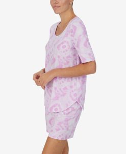 Ellen Tracy Women's Bermuda Pajama Set, Set Of 2 5 Ellen Tracy Women's Bermuda Pajama Set, Set Of 2 -B.TEMPT’D Shop 21398315 fpx