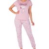 Munki Munki Women's Snoopy Leopard-Print Pajama Set -B.TEMPT’D Shop 21440757 fpx
