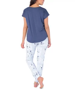 Munki Munki Women's Peanuts Party Tie-Dyed Pajama Set 4 Munki Munki Women's Peanuts Party Tie-Dyed Pajama Set -B.TEMPT’D Shop 21440770 fpx