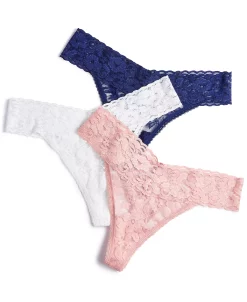 INC International Concepts Women's 3-Pk. Lace Thong Underwear, Created For Macy's -B.TEMPT’D Shop 21477812 fpx