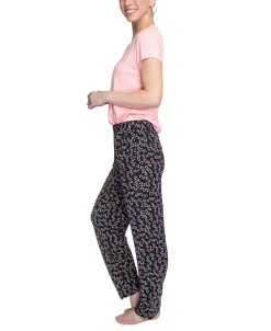 Hanes Women's Short Sleeve Henley Top & Pajama Pants Set 7 Hanes Women's Short Sleeve Henley Top & Pajama Pants Set -B.TEMPT’D Shop 21478787 fpx
