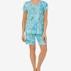 Ellen Tracy Women's Boxer Short Sleeves Pajama Set, 2 Piece 2 Ellen Tracy Women's Boxer Short Sleeves Pajama Set, 2 Piece -B.TEMPT’D Shop 21560689 fpx