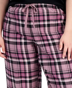 Jenni Plus Size Printed Wide-Leg Pajama Pants, Created For Macy's -B.TEMPT’D Shop 21608601 fpx