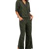 Alfani Women's Printed Cropped Notch Pajama Set, Created For Macy's -B.TEMPT’D Shop 21710888 fpx