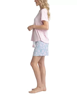 Muk Luks Women's 3-Pc. T-Shirt, Pants & Shorts Pajama Set 9 Muk Luks Women's 3-Pc. T-Shirt, Pants & Shorts Pajama Set -B.TEMPT’D Shop 21729806 fpx
