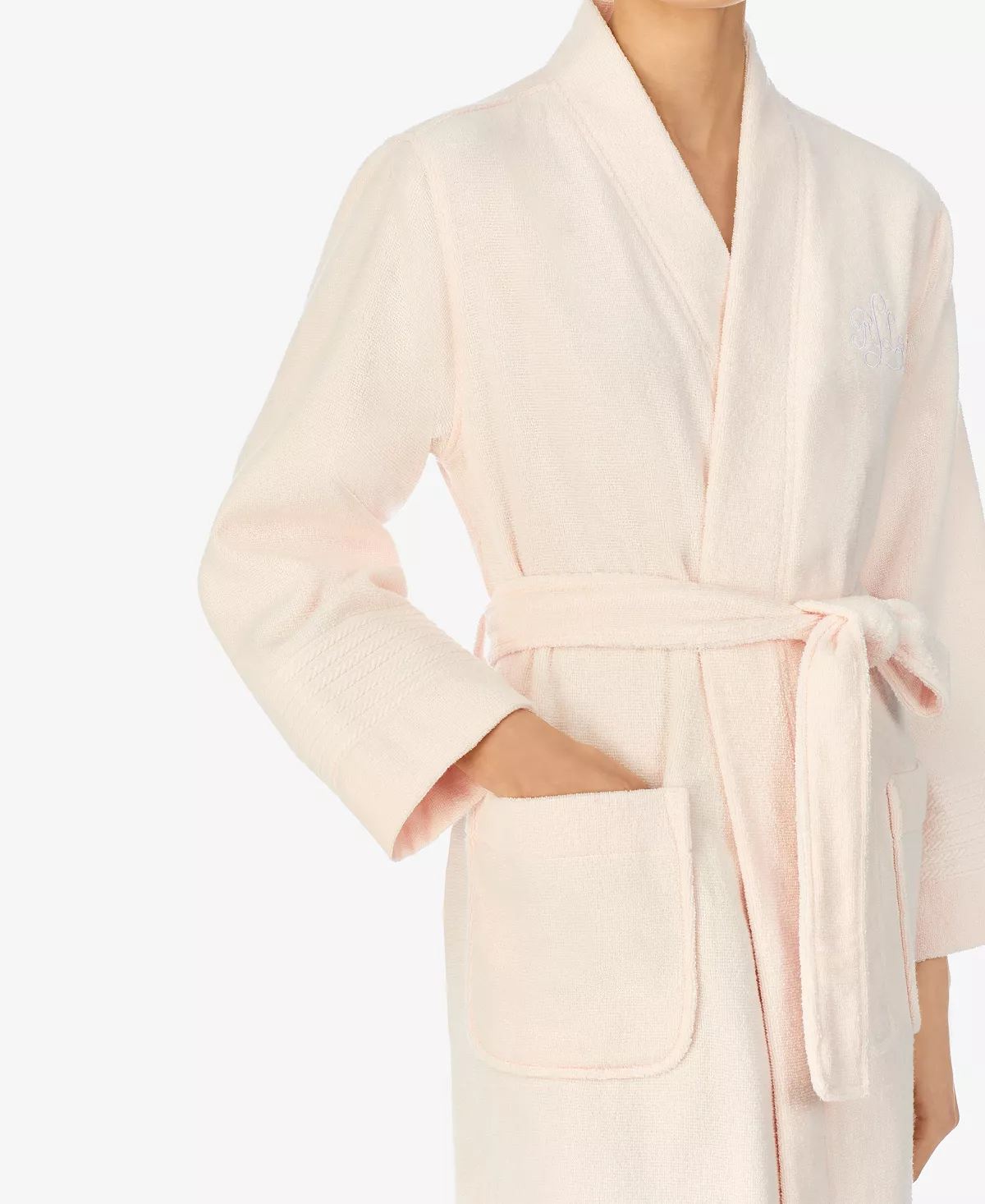 Greenwich Woven Terry Bath Robe Lauren Ralph Lauren Greenwich Woven Terry Bath Robe -B.TEMPT’D Shop