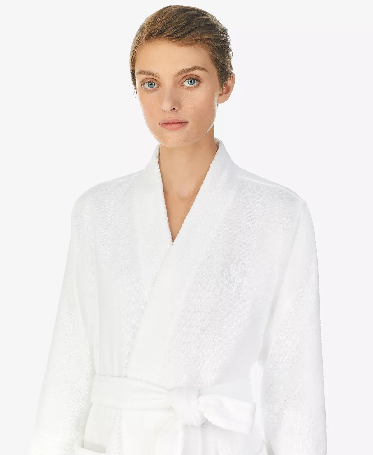 Greenwich Woven Terry Bath Robe Lauren Ralph Lauren Greenwich Woven Terry Bath Robe -B.TEMPT’D Shop