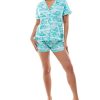 Roudelain Yummy Ruffle-Trim Notch Collar 2-Pc. Pajama Set -B.TEMPT’D Shop 21742882 fpx