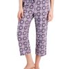 Charter Club Women's Printed Cotton Capri Pajama Pants, Created For Macy's -B.TEMPT’D Shop 21774889 fpx