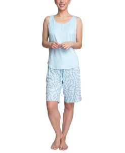 Hanes Women's 3-Piece Travel Pajama Set