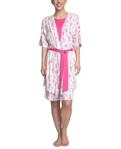 Hanes Women's 3-Piece Travel Pajama Set -B.TEMPT’D Shop 21852544 fpx