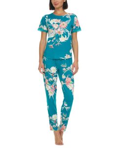 Flora By Flora Nikrooz Women's Jody Crewneck & Pajama Pants Set