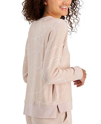 Women's Printed Long-Sleeve Top, Created For Macy's Alfani Women's Printed Long-Sleeve Top, Created For Macy's -B.TEMPT’D Shop