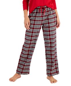 Charter Club Women's Yarn Dyed Flannel Plaid Pajama Pants, Created For Macy's